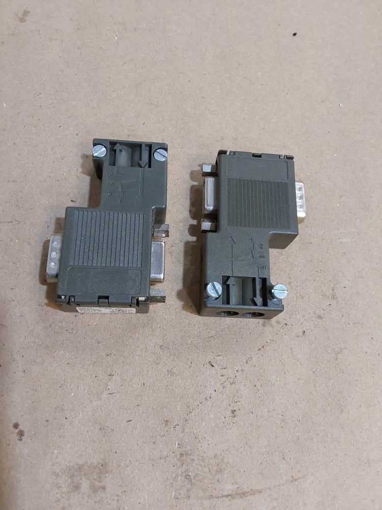 Siemens Profibus Connector 6ES7 972-0BB12-0XA0 *Lot of 2* Used