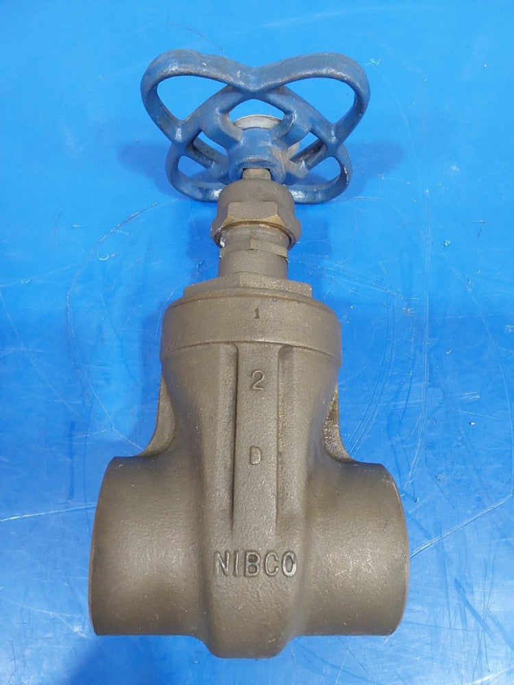 NIBCO MSS SP-80 2"  BRASS BRONZE T-113 GATE VALVE 125 SWP 200 CWP