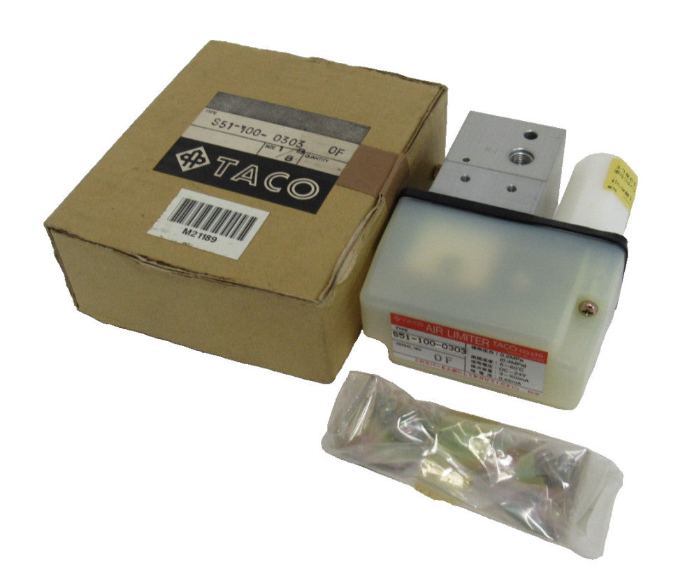 NEW TACO S51-100-0303 AIR LIMITER PRESSURE SWITCH S511000303