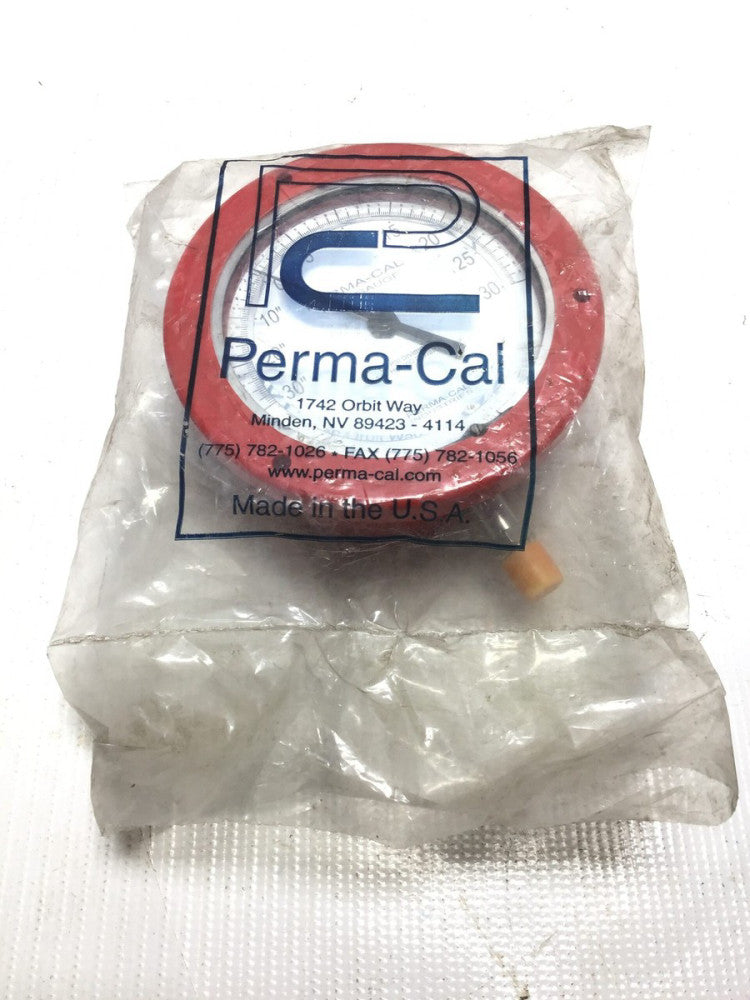 Perma-Cal Industries 101FTM27R21 Pressure Gauge Dial Indicating