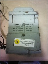 GENERAL ELECTRIC DRY TYPE POWER TRANSFORMER, 9T51Y8, 240/480 PRI. V