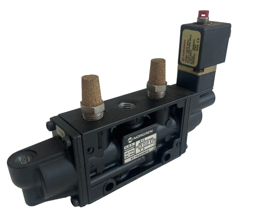 NEW NORGREN K71DA00SFG PNEUMATIC VALVE