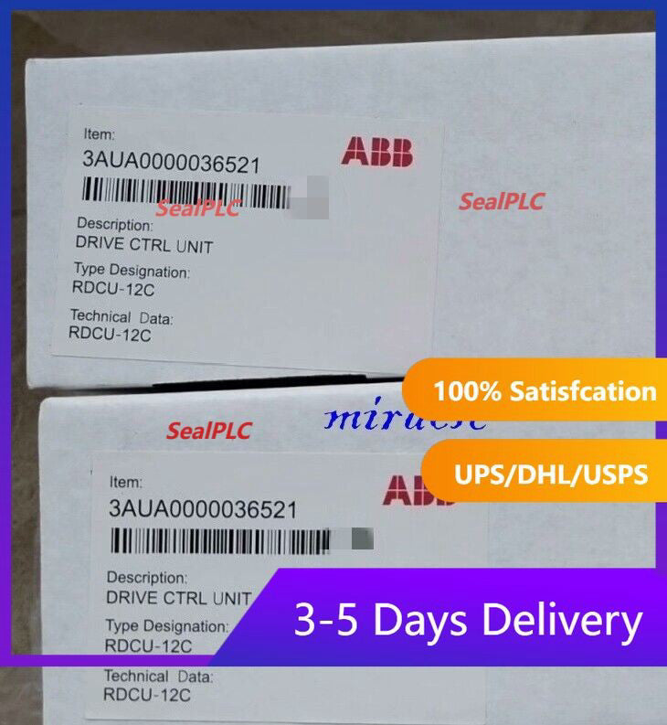 1pc new ABB RDCU-12C 3AUA0000036521 control board Air delivery US Free TAX