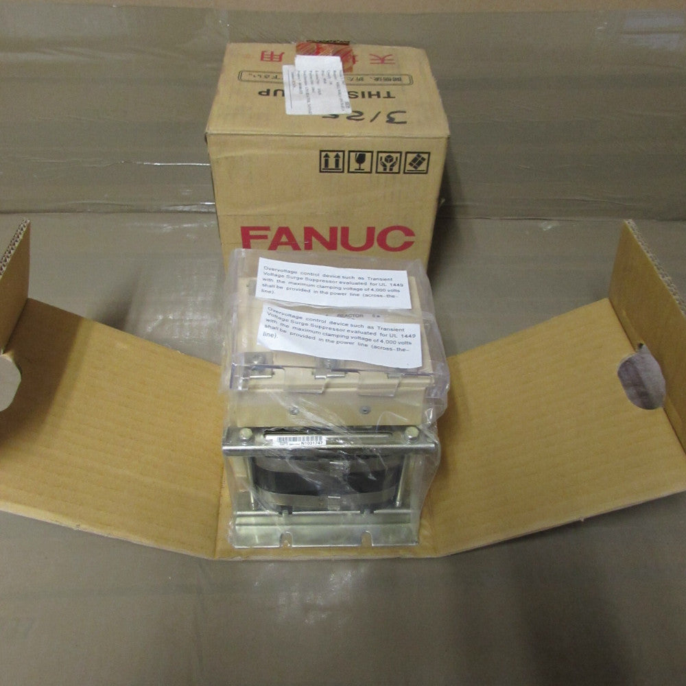 FANUC A81L-0001-163, AC REACTOR, 37A, TC-180, 3PH NIB! MAKE OFFER!