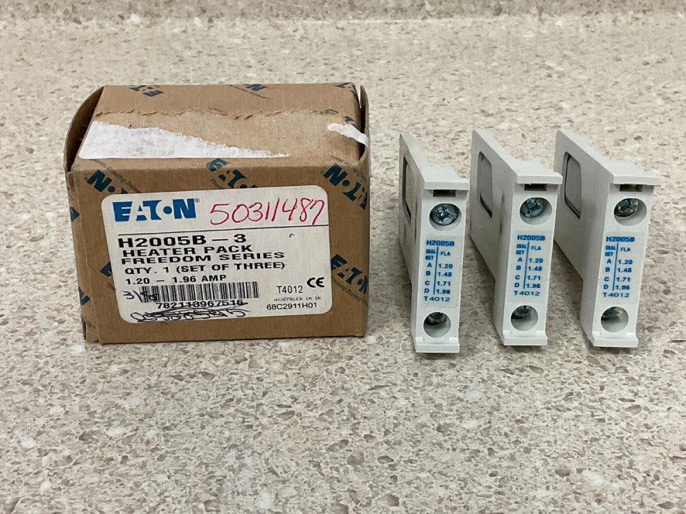 Eaton H2005B-3 NEW (Set of 3)