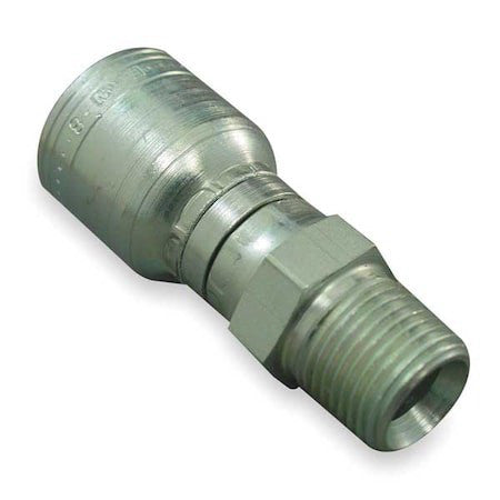 Eaton Aeroquip 1Aa4ps4 Fitting,Straight,1/4 In Hose,1/4-18 Npt