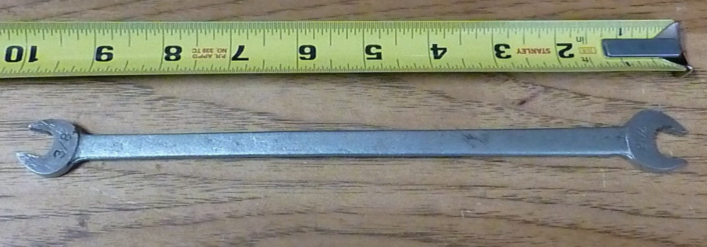 Craftsman #1 wrench  -  3/8" x  7/16"  Long Double Open End Wrenches