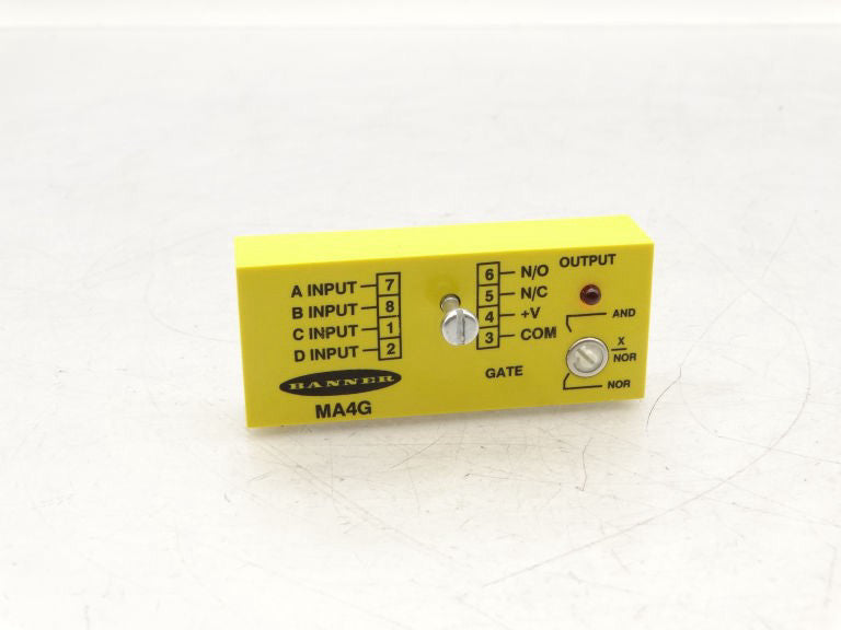 BANNER ENGINEERING MA4G Plc Module - Used