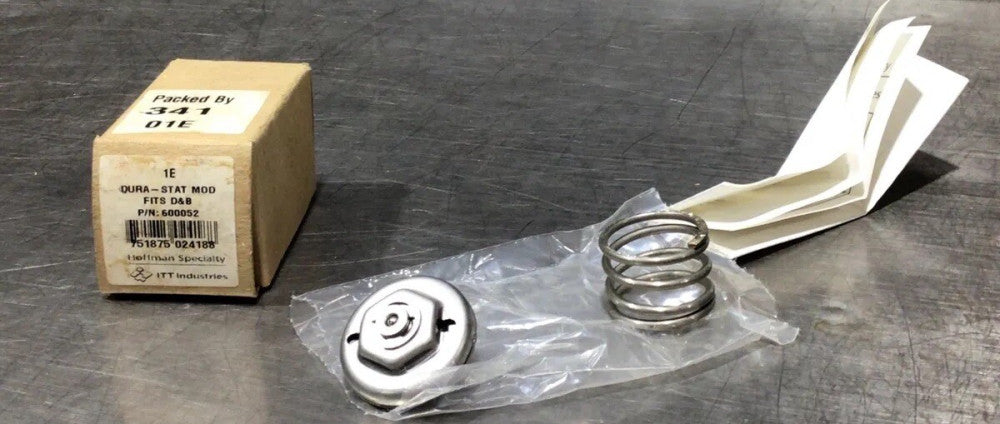 HOFFMAN 1/2" Thermostatic Steam Trap Dura-Stat - Barnes & Jones Nos Surplus
