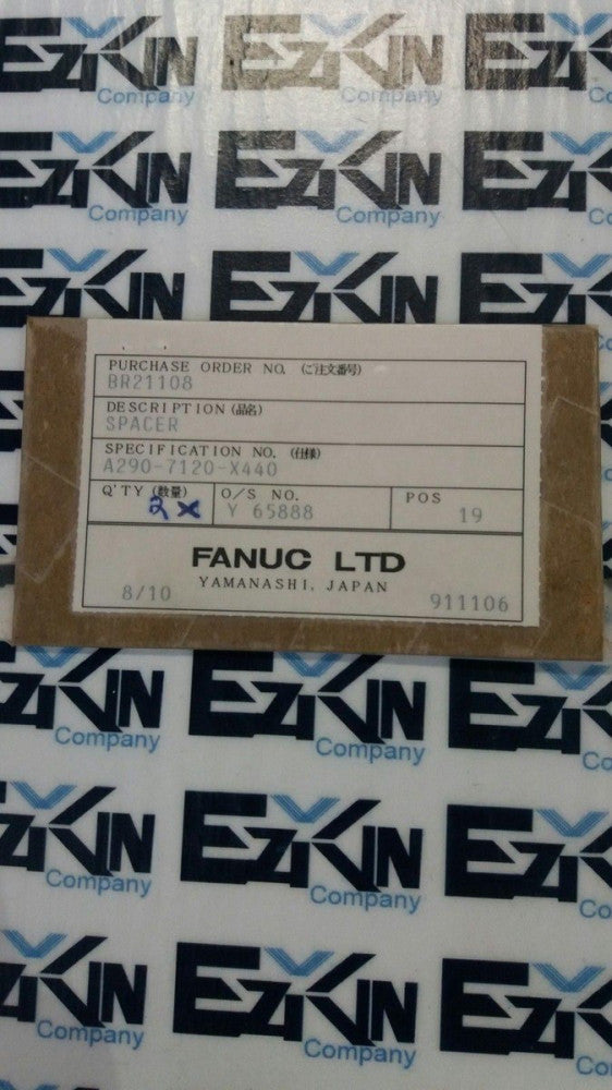 GE Fanuc A290-7120-X440 CNC Assembly Spacer Lot of 2