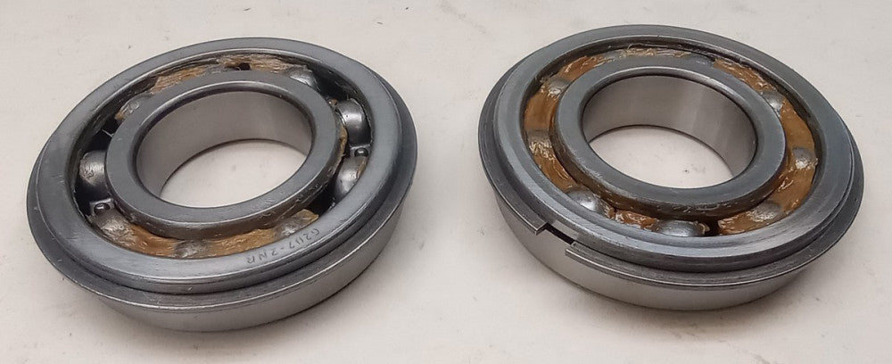 IKL 6207-ZNR Ball Bearing Deep Groove 35 X 72 X 17mm Single Shielded (Pack of 2)