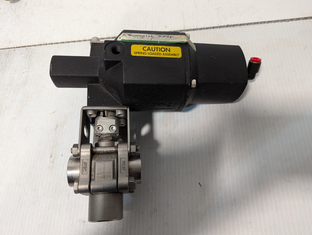 SWAGELOK 153 SR, 200 PSI MAX 180° Spring Return Actuator
