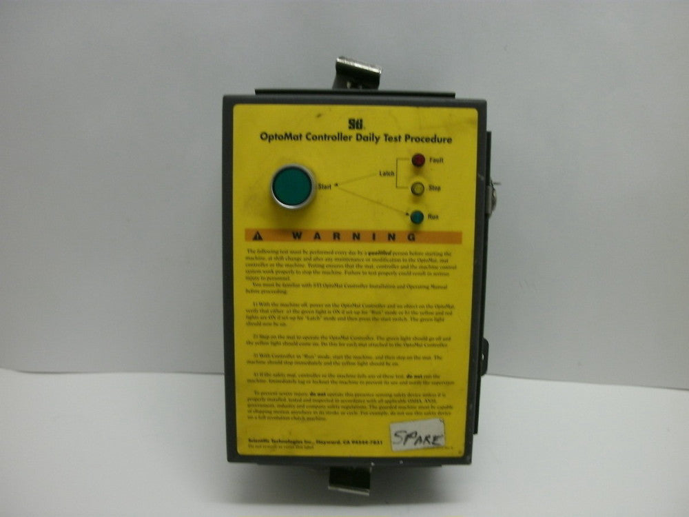 STI 82197-0020 OMC-2-120-GM2 SAFETY  OPTOMAT CONTROLLER RESPONSE TIME 45MS