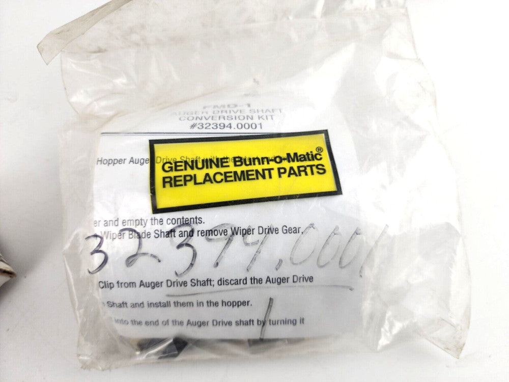 Bunn 32394.0001 KIT AUGER DRV SHAFT 1 HPR FMD-1