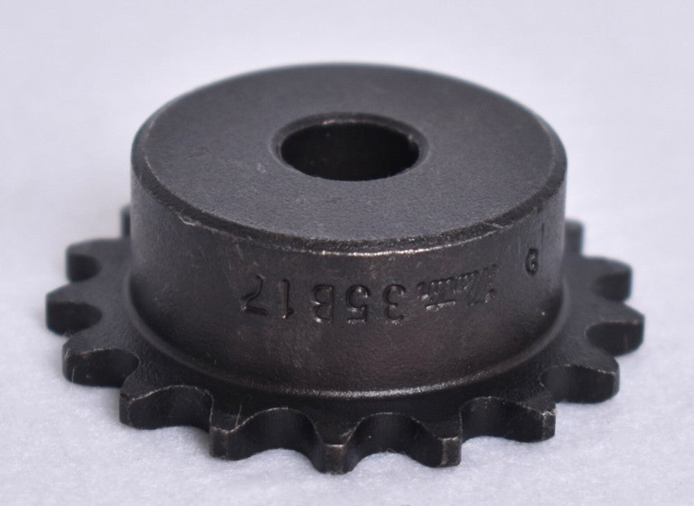 Martin Steel Roller Chain Sprocket 17 Teeth 1/2" Bore  35B17