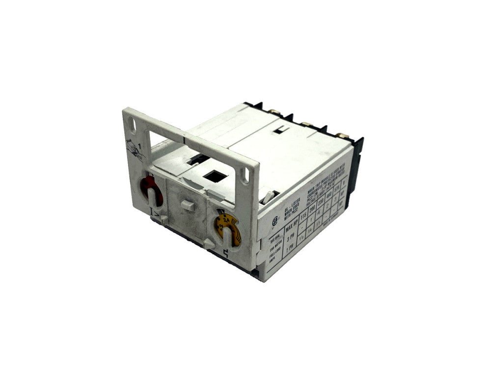Moeller ZM-4-PKZ2 Motor Protector Trip Block 2.4-4A Thermal 35-55A Magnetic
