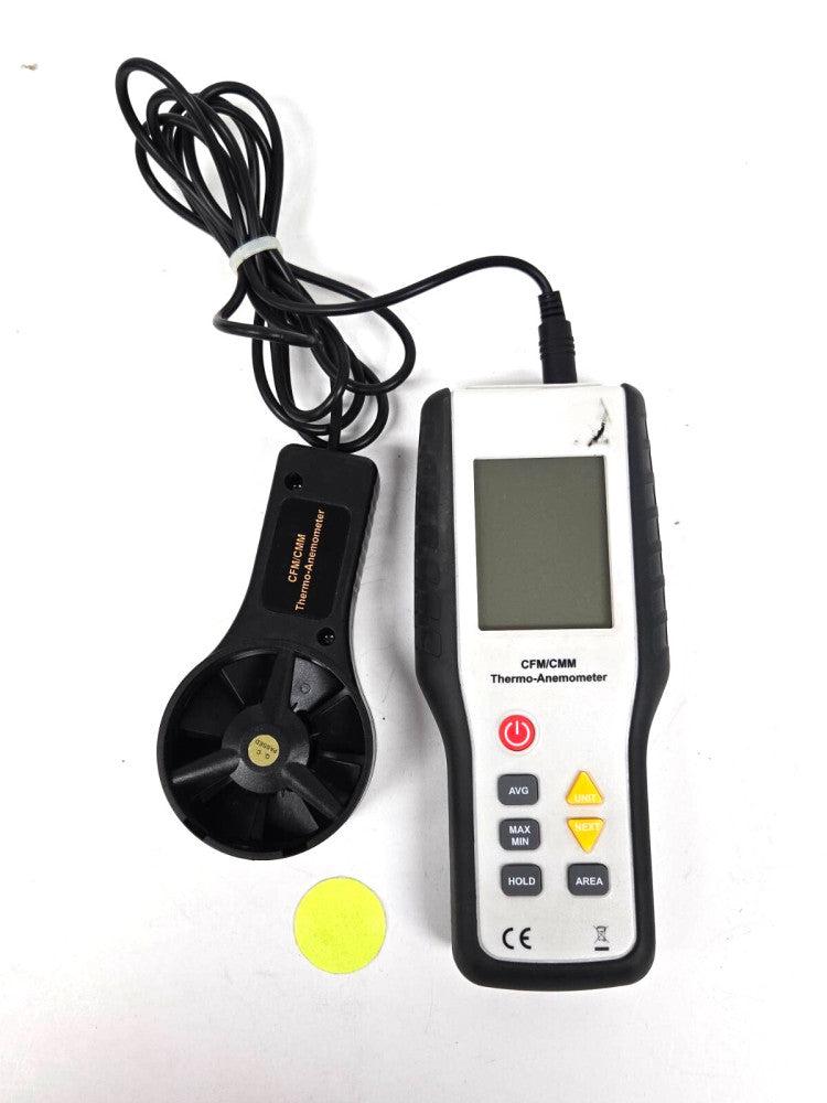 DIGITAL CFM/CMM THERMO-ANEMOMETER HT-9819
