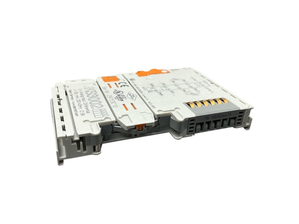 BECKHOFF KS3002 I/O MODULE 8x 2 ANALOG INPUT DIFFERENTIAL