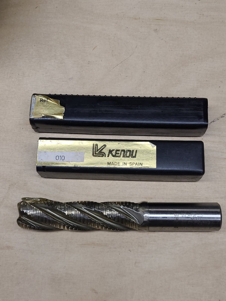 Kendu 010 3/4" Square End Mill HSS M42
