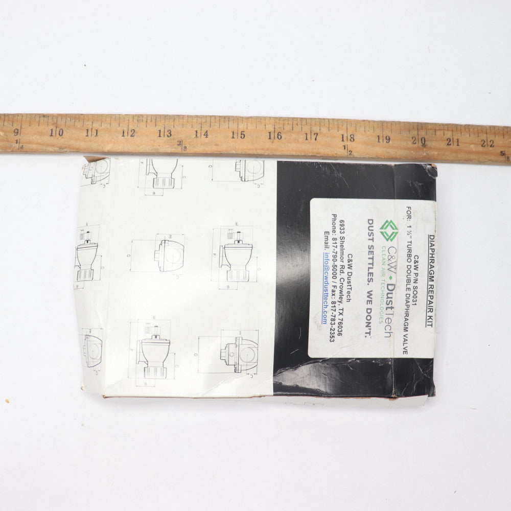 C&W Diaphragm Repair Kit 1-1/2" SO031