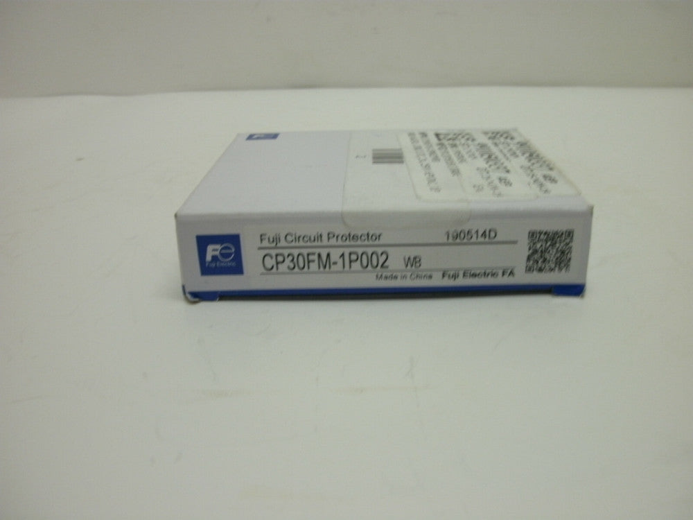 FUJI ELECTRIC CP30FM-1P002 WB CIRCUIT PROTECTOR 2A 250V 65VDC 1P NEW IN BOX