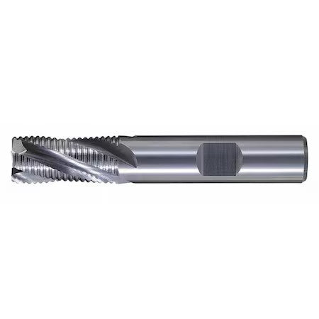 Cleveland C60153 4-Flute Carbide Hp Square Single Roughing End Mill Ctd Cem-Rs