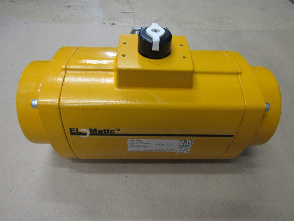 EL-O-MATIC F0350U PNEUMATIC ACTUATOR 120PSI NEW SURPLUS NOT IN BOX !! MAKE OFFER