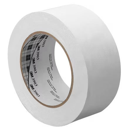 3M 1.5-50-3903-White Duct Tape,1-1/2 In X 50 Yd,6.5 Mil,White