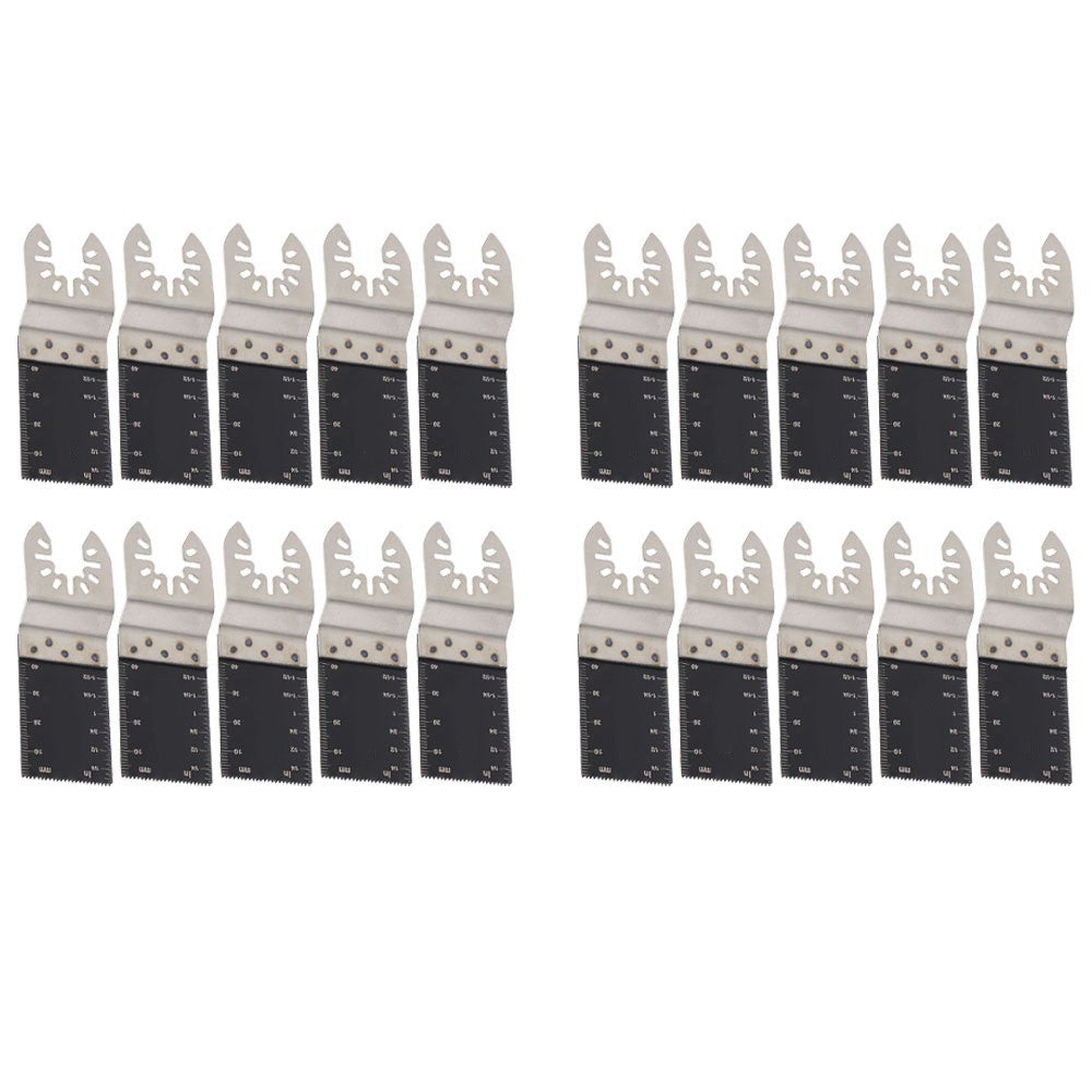 20Pcs 35-89mm Metal Oscillating Multi Tool Saw Blades Wood Metal Cutter New