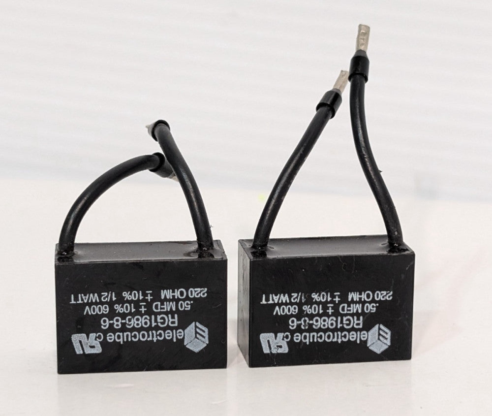 Lot of 2: Electrocube RG1986-8-6 single phase surge suppressor capacitors
