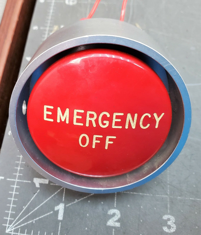 Red Jumbo Mushroom Head Emergency Stop Operator / Pushbutton Spring Return [OF42