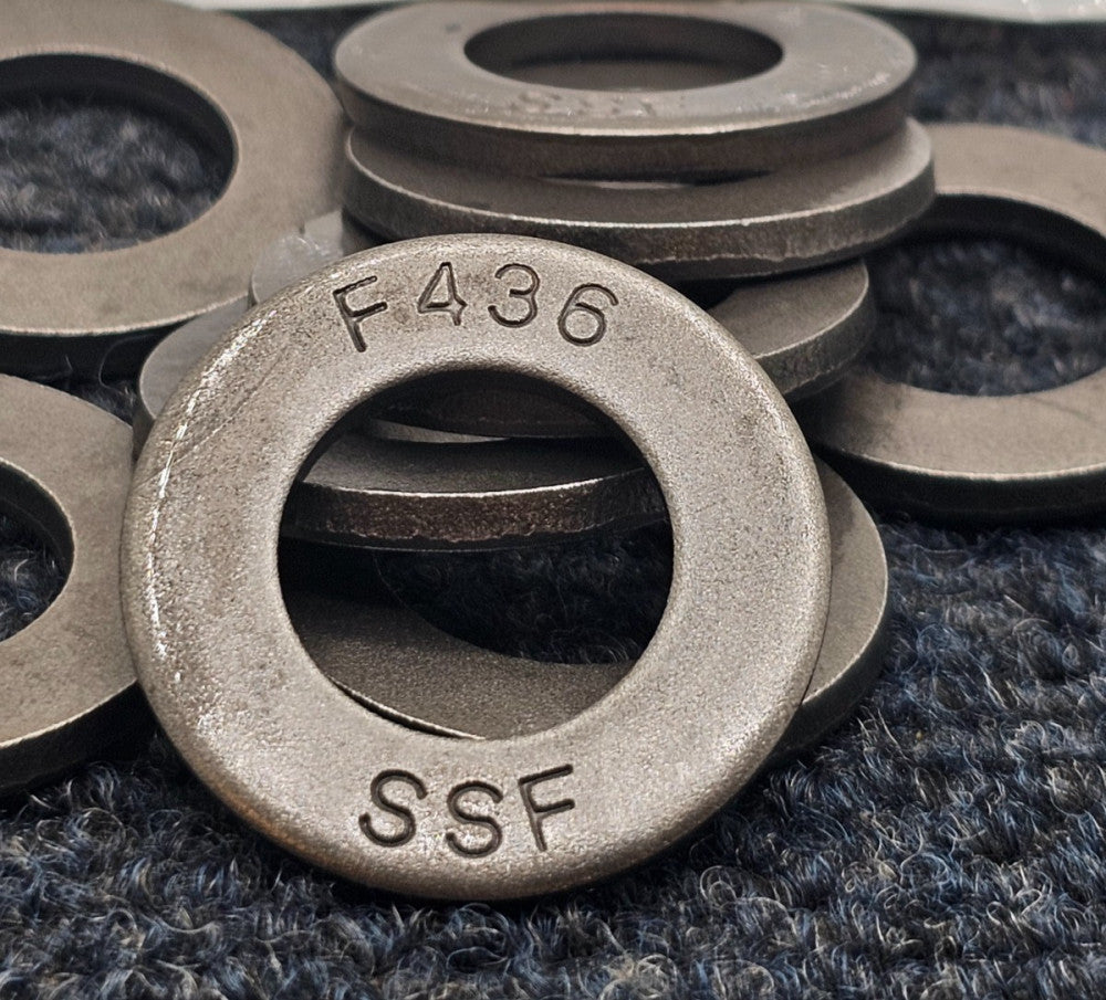 (20 PIECES) GRAINGER U04035.062.0001 HS Washer, 5/8" Bolt Size, 1-5/16" OD