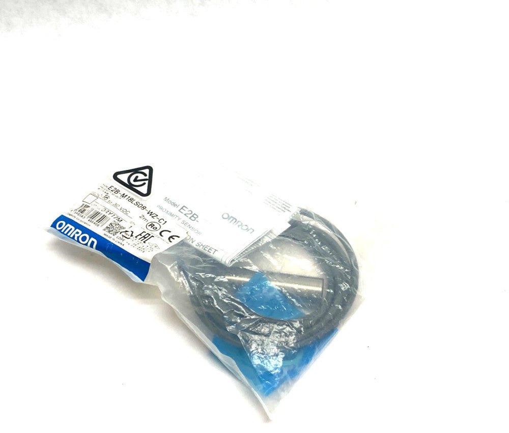 Omron E2B-M18LS08-WZ-C1 Inductive Proximity Sensor 2m Leads 10-30VDC