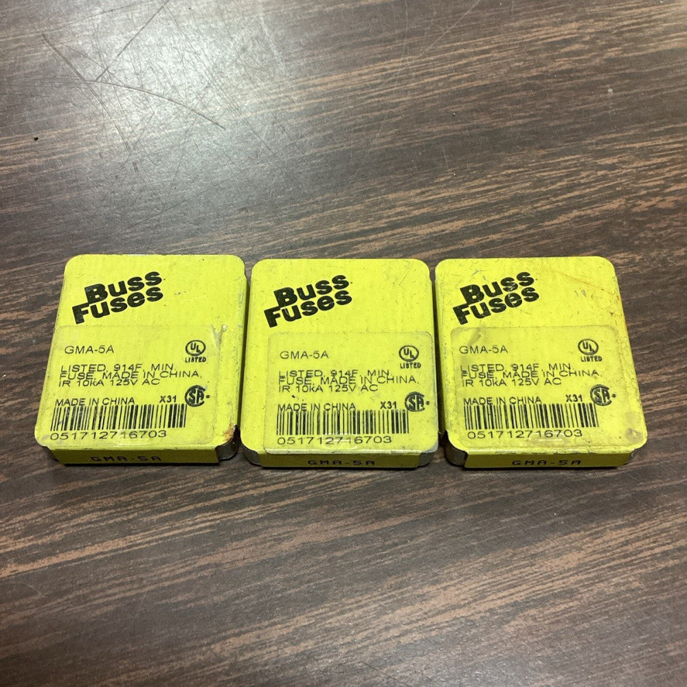 Buss GMA-5A Bussmann Fuse (Pack of 15)