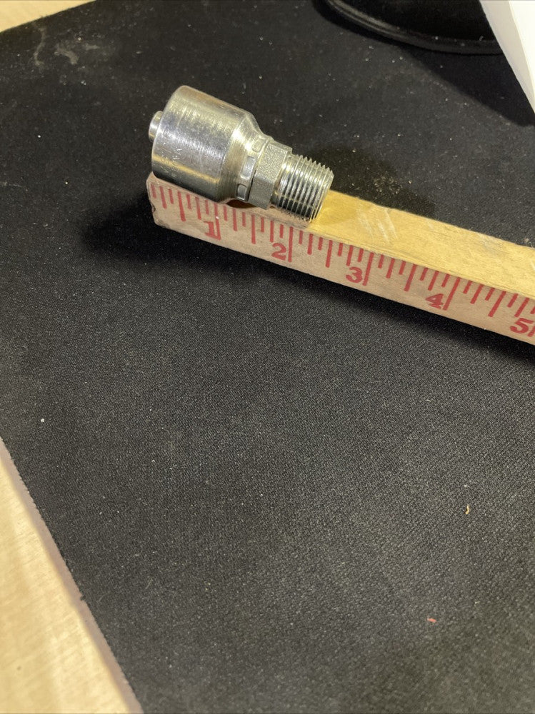 (200) PW01 6x6 Couplamatic Grip Crimp Pressure Wash Coupling - NPTF  Male Solid