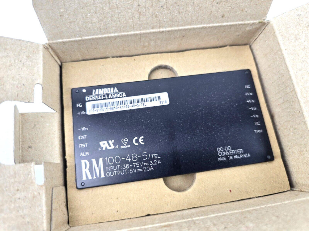 Densei-Lambda RM100-48-5/TEL Lambda Power Module DC-DC Converter