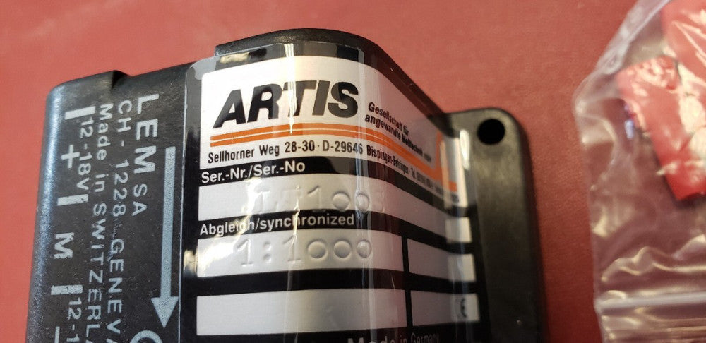 NEW ARTIS Current Transformer LT100S RATIO 1:1000  ( B2-4A)