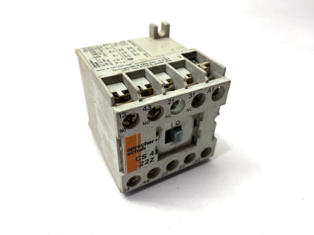 Sprecher+Schuh CS4-22Z-120 Control Relay 120V