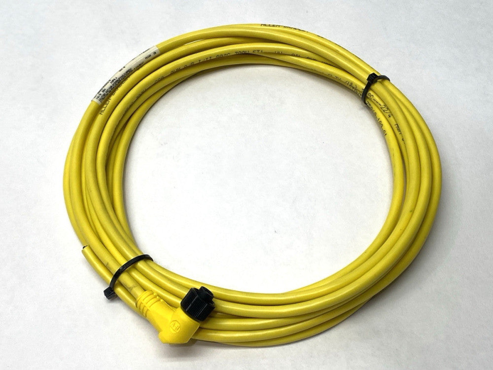 Allen Bradley 889D-R4AC-5 Ser. B Single-Ended M12 F Connector Cordset CUT TO 10'