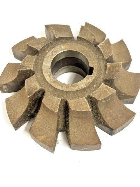 CONCAVE MILLING CUTTER RR-49583 10 TEETH ARBOR DIA: 1-1/4" KEYWAY WIDTH: 5/16"