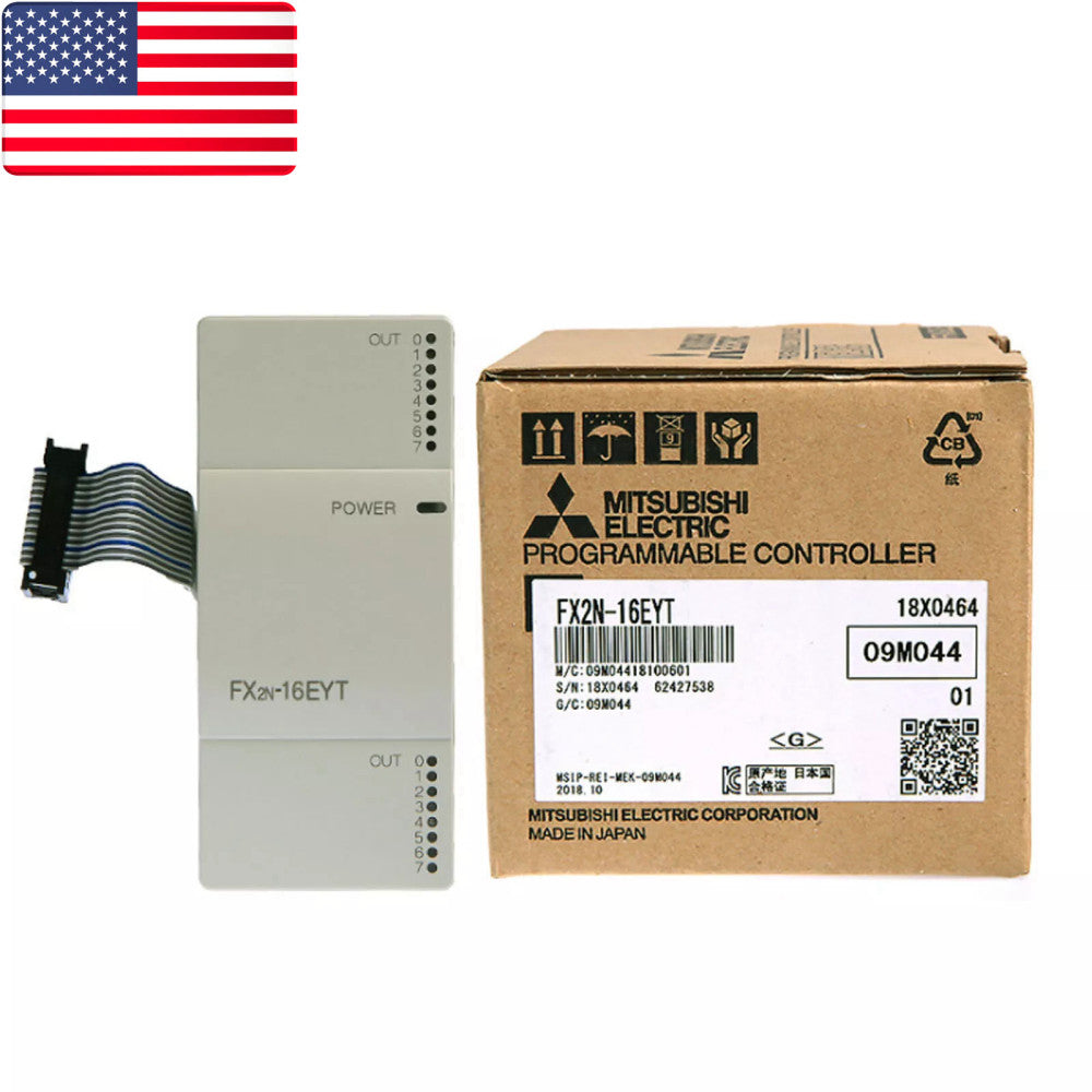 1PC New Mitsubishi Melsec FX2N-16EYT PLC Controller - US Stock