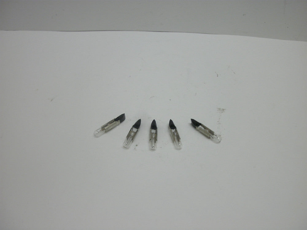 JKL SM-1250L LAMP T1.5 12V SLIDE BASE CLEAR LAMP .05A(LOT OF 5) NEW WITH OUT BOX