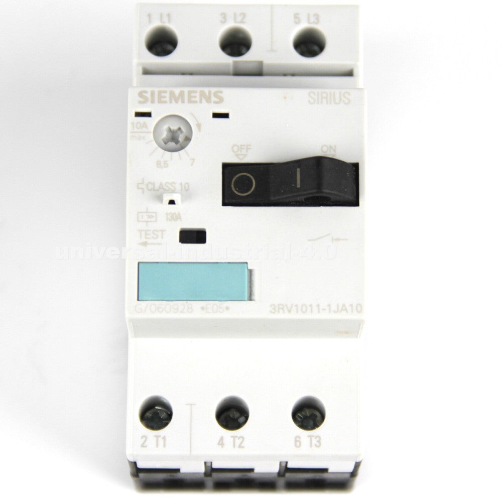 One Brand New SIEMENS 3RV1011-1JA10 7-10A Circuit Breaker