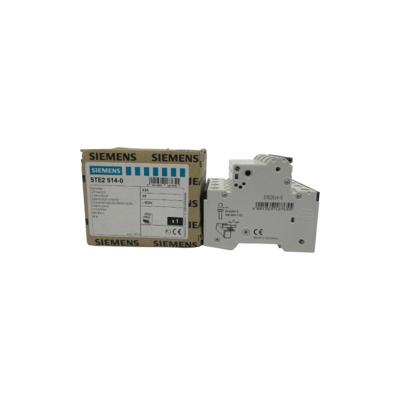 SIEMENS 5TE2514-0 400V 63A NSMP