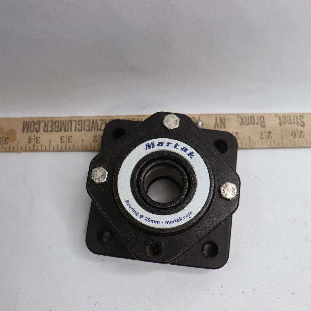 Martak Flange Bearing Waterproof 4-Bolt 25mm Bore 