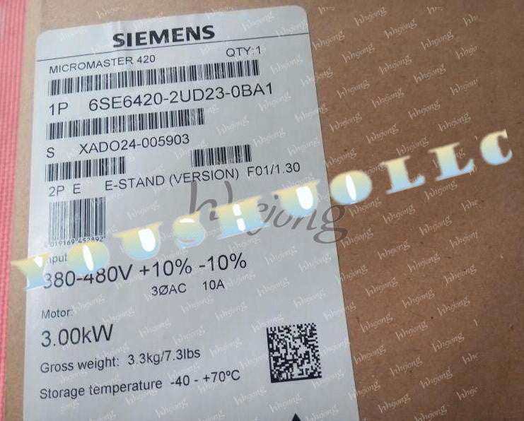New 1PCs Siemens 6SE6420-2UD23-0BA1 6SE6 420-2UD23-0BA1 3KW 380V inverter