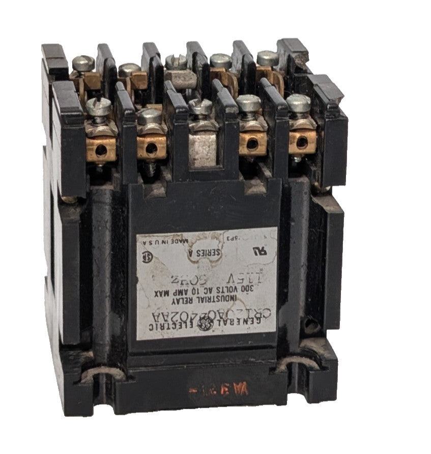 GE, General Electric, CR120A044-02AA Industrial Relay , Series A