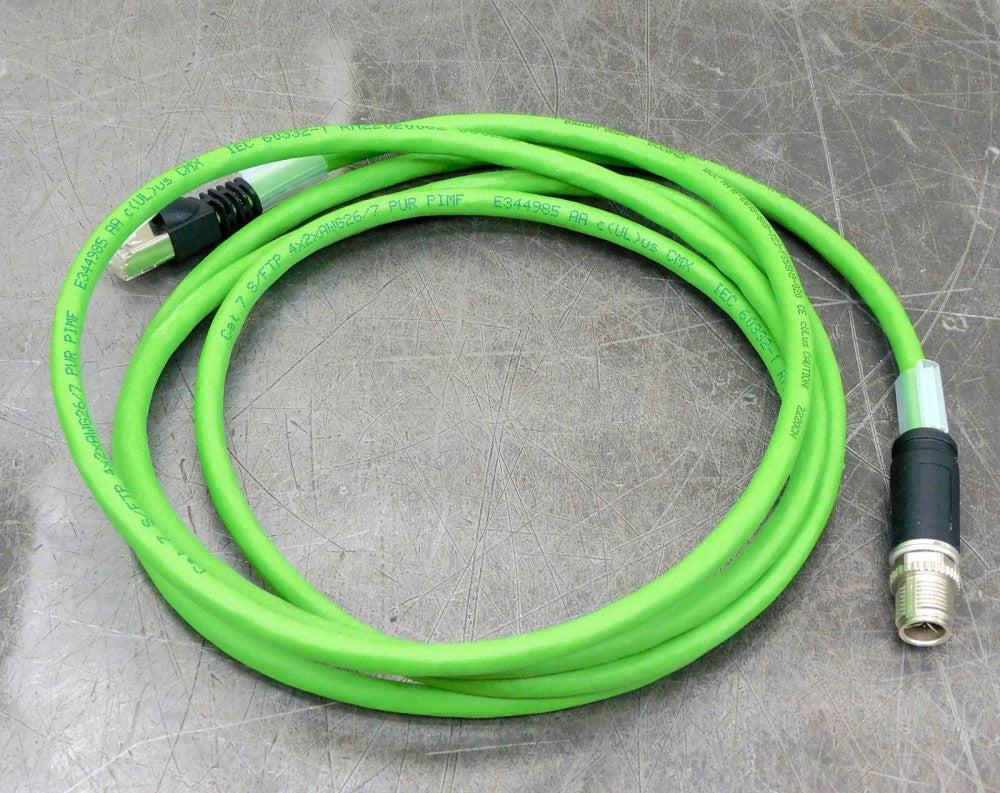 Balluff BCC M418-E818-8X0-723-PS58N9-020 Ethernet/Profinet Cordset .5A BCC0HZK