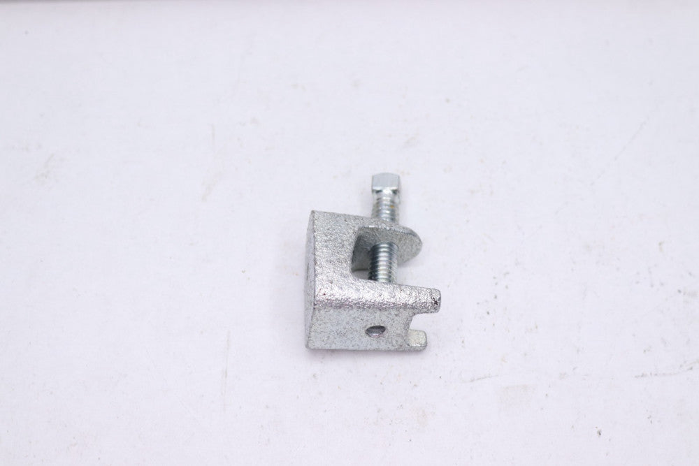 Beam Clamp Galvanized Malleable Iron 1-3/8 Jaw Opening