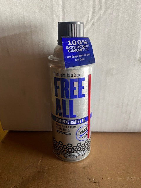 (9 Pack) GASOILA RE12 Free All Rust Eater Deep Penetrating Oil 11oz Aerosol